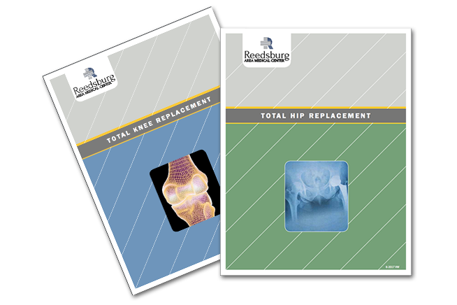 Hip and Knee replacement guidebooks
