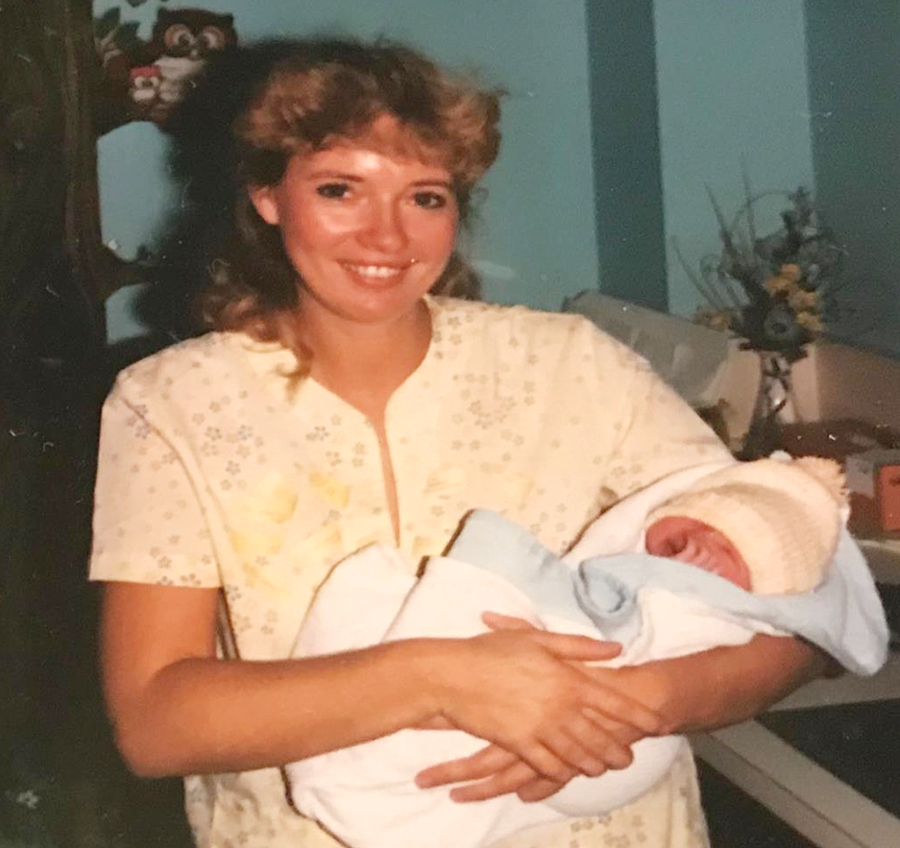 Deb and baby Krista